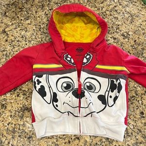Paw Patrol Marshall zip up jacket